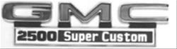 Trim Parts Emblems 9832