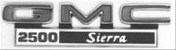Trim Parts Emblems 9833
