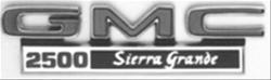 Trim Parts Emblems 9834