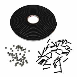 Optic Armor Lexan Window Install Kits OA-INSTKIT-BLK