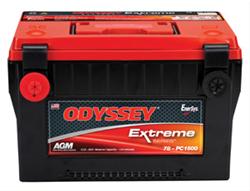 850  CCA Odyssey Drycell Battery ODX-AGM78 BCI Group 78