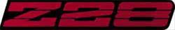 OER Reproduction Emblems for 1991-1992 CAMARO - 10179123