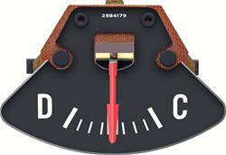 OER Console Battery Gauges for 1970-1974 BARRACUDA, CHALLENGER - 1277444