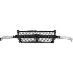 OER Authorized Chevrolet Truck Grilles for 2001-2002 SILVERADO 2500 HD, SILVERADO 3500 - 15088290