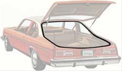 OER Hatchback Weatherstrips