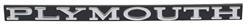 OER Reproduction Emblems for 1967 VALIANT - 2582098