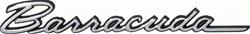 OER Reproduction Emblems for 1968 BARRACUDA - 2786559