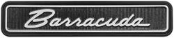 OER Reproduction Emblems for 1971-1974 BARRACUDA - 3590126