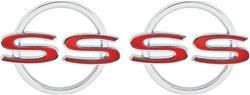 OER Reproduction Emblems for 1964 IMPALA - 3851724