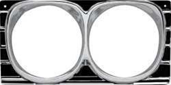 OER Headlamp Bezels for 1967 BEL AIR, BISCAYNE, IMPALA - 3885963