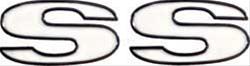OER Reproduction Emblems for 1967 CAMARO - 3917718