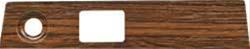OER 1969 Camaro Wiper Dash Plates for 1969 CAMARO - 3945971