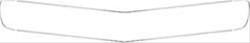 OER 1969 Camaro Standard Grille Molding Sets for 1969 CAMARO - 3957061