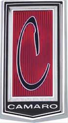 OER Reproduction Emblems for 1971-1973 CAMARO - 3996683