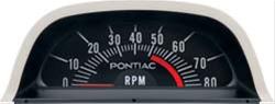 OER Pontiac Hood Tachometers for 1968 FIREBIRD - 6468972