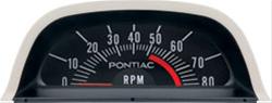 OER Pontiac Hood Tachometers for 1969 FIREBIRD - 6468975