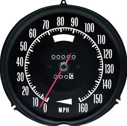 OER Corvette Speedometers for 1972-1974 CORVETTE - 6496850