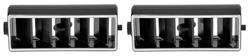 OER Dash Vent Deflectors for 1970-1978 CAMARO, 1977-1982 CORVETTE, 1969-1974 NOVA - 748615