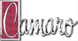 OER Reproduction Emblems for 1971-1972 CAMARO - 9869701