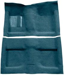 OER Authorized Molded Carpet Kits with Mass Backing for 1964 MUSTANG - A4032B06