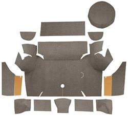 OER Authorized Molded Carpet Kits for 1967-1968 MUSTANG - A4058A07