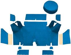 OER Authorized Molded Carpet Kits for 1965-1966 MUSTANG - A4071A41
