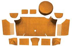 OER Authorized Molded Carpet Kits for 1967-1968 MUSTANG - A4083A69