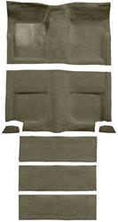 OER Authorized Molded Carpet Kits with Mass Backing for 1965-1968 MUSTANG - A4102B09