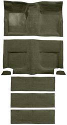 OER Authorized Molded Carpet Kits with Mass Backing for 1965-1968 MUSTANG - A4102B19