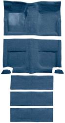 OER Authorized Molded Carpet Kits with Mass Backing for 1965-1968 MUSTANG - A4102B41