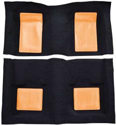 OER Authorized Molded Carpet Kits with Mass Backing for 1969 MUSTANG - A4103B69