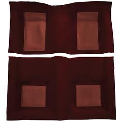 OER Authorized Molded Carpet Kits with Mass Backing for 1969 MUSTANG - A4105B15