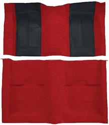 OER Authorized Molded Carpet Kits with Mass Backing for 1970 MUSTANG - A4107B02