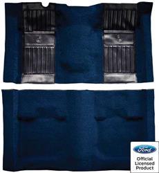 OER Authorized Molded Carpet Kits with Mass Backing for 1971-1973 MUSTANG - A4115B12