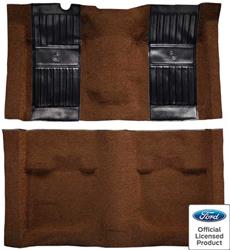 OER Authorized Molded Carpet Kits with Mass Backing for 1971-1973 MUSTANG - A4115B29