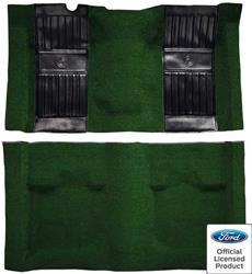 OER Authorized Molded Carpet Kits with Mass Backing for 1971-1973 MUSTANG - A4115B39