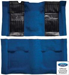 OER Authorized Molded Carpet Kits with Mass Backing for 1971-1973 MUSTANG - A4115B41