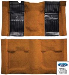 OER Authorized Molded Carpet Kits with Mass Backing for 1971-1973 MUSTANG - A4115B69