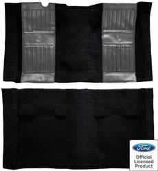 OER Authorized Molded Carpet Kits with Mass Backing for 1971-1973 MUSTANG - A4117B25