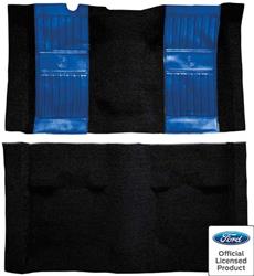 OER Authorized Molded Carpet Kits with Mass Backing for 1971-1973 MUSTANG - A4117B41