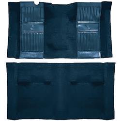OER Authorized Molded Carpet Kits with Mass Backing for 1971-1973 MUSTANG - A4119B12