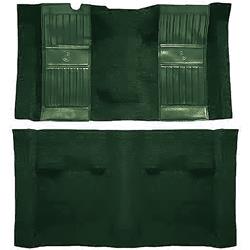 OER Authorized Molded Carpet Kits with Mass Backing for 1971-1973 MUSTANG - A4119B39