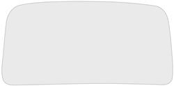 OER Rear Window Glass for 1968-1970 CHARGER - DB4051C