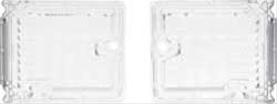 OER Backup Lamp Lenses for 1968 CHEVY II, 1969 NOVA - K1044