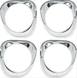 OER Headlamp Bezels for 1963 BEL AIR, BISCAYNE, IMPALA - K104