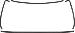 OER Window Moldings for 1976-1981 CAMARO - K138