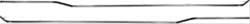OER Door Panel Moldings for 1967 CAMARO, FIREBIRD - K148