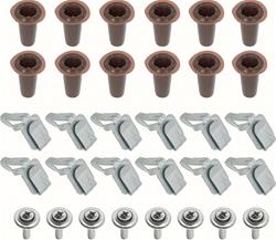 GM Replacement Door Panel Clips & Retainers For 1970+ GMC Chevy Trucks – 10-Pack? (OEM 9685057)