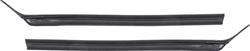 OER Quarter Window Vertical Weatherstrips for 1967-1968 IMPALA - K381