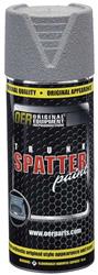 OER Trunk Spatter Paint 16 Oz. Textured Gray/Silver K51498